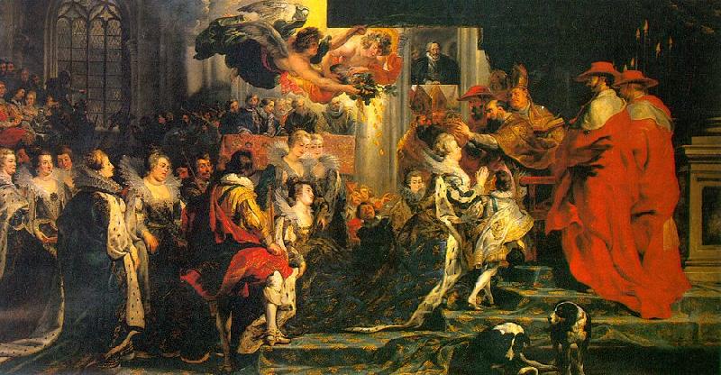 Peter Paul Rubens The Coronation of Marie de Medici China oil painting art